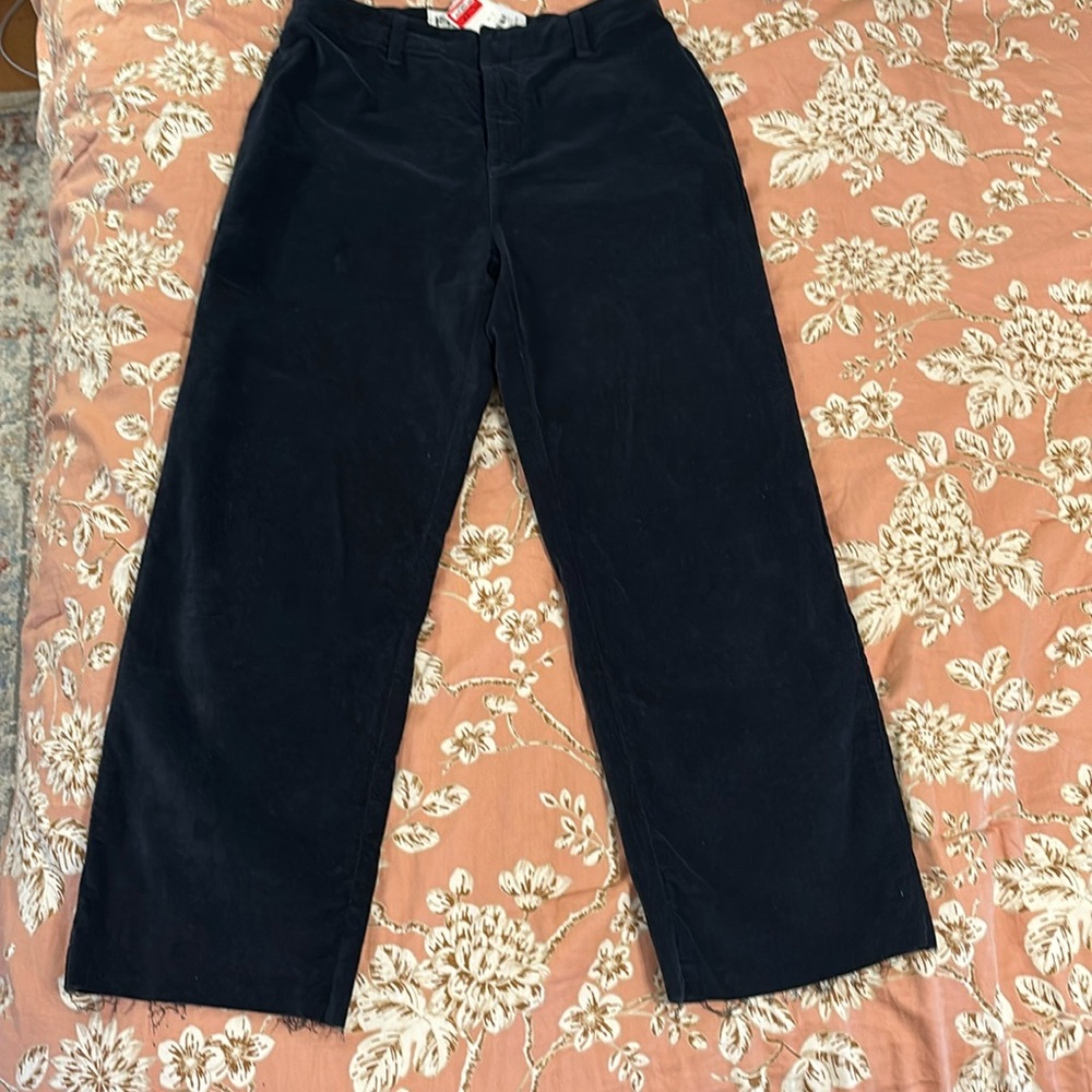 Frank and Eileen crop corduroy size 4 nwt